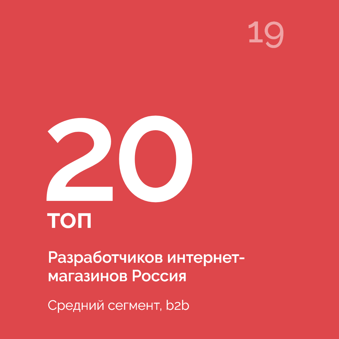 Рейтинг Рунета 2019 